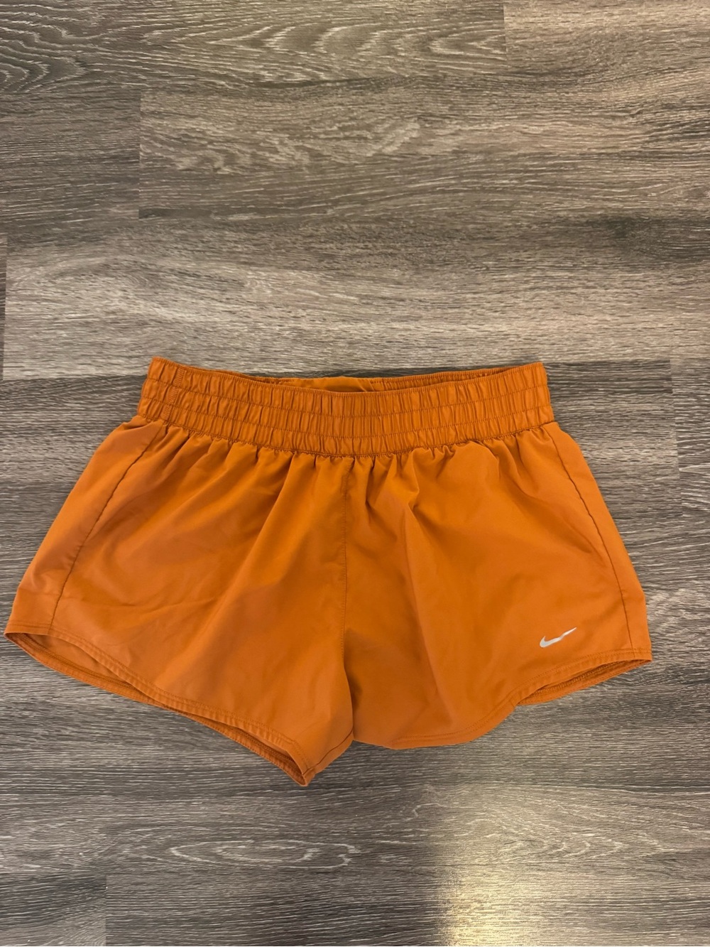Nike Women's Orange Athletic Shorts